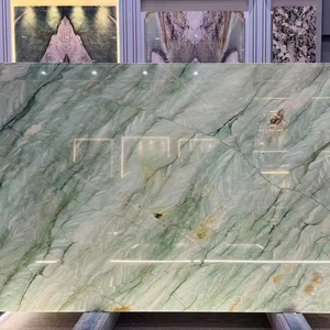 Brasil lujo piedra verde Gaya cuarcita losa mármol verde para decoración de interiores - Product Image 1
