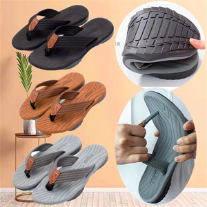 WH0522 Ciabatte Estive <span class=keywords><strong>da</strong></span> Uomo Stile Casual del Sud-Est Asiatico con Suola Spessa, Infradito alla Moda - Product Image 6