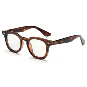 Monture de lunettes Greyjack ovale en TR90, anti-lumière bleue, monture complète, unisexe, verres en acétate pour hommes et femmes - Product Image 2