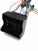 Harnais de câblage audio pour autoradio Android, PVC 12V, noyau en cuivre, compatible Mercedes Benz B200, prise large, décodeur CANBUS