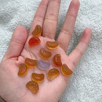 Moule en silicone 3D en forme de tranches de mandarine, segments d'orange, pour fondant, pâte à sucre, glaçage, pour gâteaux, cupcakes, fruits, orange
