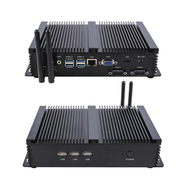 Mini Computer Pc Intel Celeron 1007U Intel Core I3 4010U/i3-6157U I5 4200U I7 10510U Intel UHD Graphics Fanless Minipc
