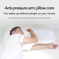 Oreiller ergonomique Anti-pression pour Couples avec trou de bras oreiller en mousse à mémoire de forme