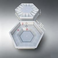 Moule pour pavés en gazon, moule pour dalles de béton pour parking, application de pavage extérieur industriel