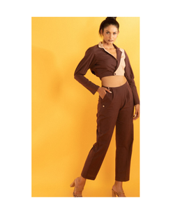 Blazer de Algodón de Alta Calidad para Mujer, Cierre de un Botón, Transpirable, Ligero, para Oficina, Informal de Negocios, Venta al Por Mayor - Product Image 2