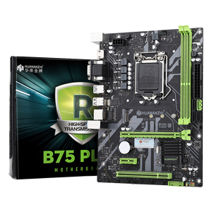 เมนบอร์ด New B75PLUS Micro-ATX สำหรับคอมพิวเตอร์ตั้งโต๊ะ 1155 Pin H61 ชิปเซ็ต H61 รองรับ DDR3 พร้อมพอร์ต COM แบบสองช่อง PCIM2 - Product Image 1