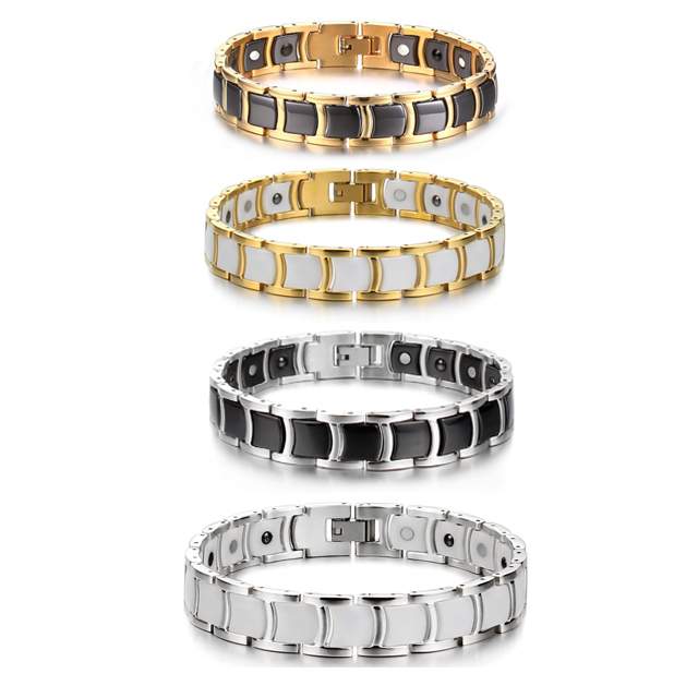 Fashion Germanium Jewelry Bio Health Magnetic Ceramic Bracelet