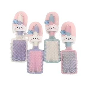 Peigne à cheveux KA551, grand peigne de massage en plastique pour usage domestique avec motif de dessin animé - Product Image 5