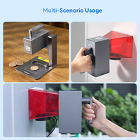 Mini grabador láser portátil, máquina de grabado láser acrílico para joyería de mano de Metal, máquina láser de grabado de madera portátil
