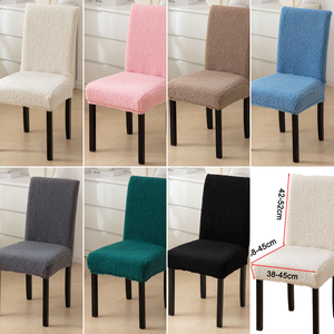 Housse <span class=keywords><strong>de</strong></span> canapé moderne en velours Teddy épais et housse <span class=keywords><strong>de</strong></span> chaise <span class=keywords><strong>de</strong></span> salle à manger universelle pour <span class=keywords><strong>table</strong></span> à manger, lavage à la main – Grande Vente - Product Image 6