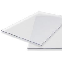 Taille personnalisée et toit épais dôme lucarne transparent plastique toiture polycarbonate solide feuille pc panneau solide pliable