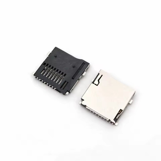 Push/Push TF Micro SD Card Solder PCB SMT Socket Memmory Card Connector