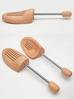 Civière à chaussures avec ressort de tension, chausson réglable, arbre à chaussures en bois pour baskets et bottes