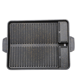 Revêtement en pierre Maifan de qualité supérieure La texture de la pierre naturelle offre des performances antiadhésives supérieures et favorise une cuisson plus saine et moins grasse. - Product Image 4