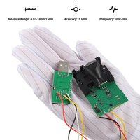 Capteur de distance longue portée 20Hz Capteur de module de télémètre laser USB avec capteur de distance laser Raspberry PI RS232 100m