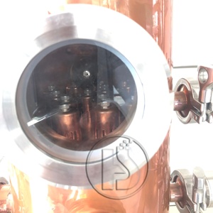 Équipement de distillerie de <span class=keywords><strong>rhum</strong></span> <span class=keywords><strong>en</strong></span> cuivre Huashang, alambic de distillation pour la production de <span class=keywords><strong>rhum</strong></span> et de spiritueux artisanaux - Product Image 4