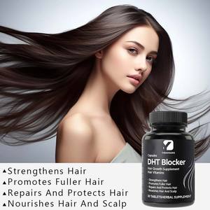 Suplemen pertumbuhan rambut memperkuat vitamin rambut reparasi Fuller DHT pemblokir kapsul vitamin rambut - Product Image 2