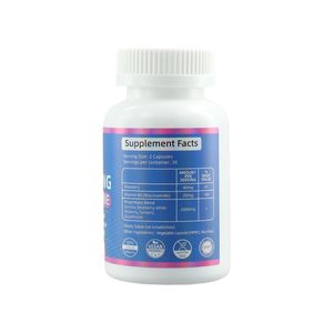 Pilules éclaircissantes pour la peau de haute qualité OEM, extrait à base de plantes, pour les taches brunes, le mélasma, les cicatrices d'acné, pilules blanchissantes pour la peau - Product Image 2