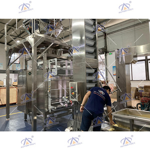 Machine d'emballage automatique à faible coût pour noix, gâteaux <span class=keywords><strong>de</strong></span> riz, bonbons, céréales, graines, snacks, aliments soufflés et chips, avec remplissage par poids et <span class=keywords><strong>film</strong></span> aluminium - Product Image 4