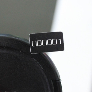 Siêu phá hủy mã vạch nối tiếp số nhãn dán nhãn, bảo hành vỏ trứng giấy an ninh tài sản ID Truy Tìm dán - Product Image 1