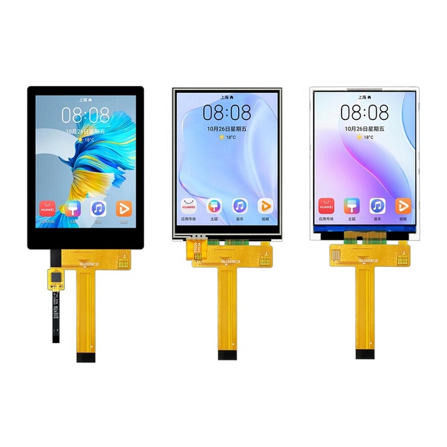 QTSS 3.2 Inch High Resolution IPS TFT LCD Module 240x320 SPI Capacitive Touch Screen LED Backlight -20C~70C Operating Temp 1