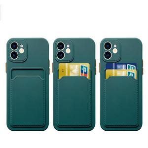 ELGZ-funda de teléfono con ranura para tarjeta para <span class=keywords><strong>Apple</strong></span> <span class=keywords><strong>13</strong></span> <span class=keywords><strong>pro</strong></span> <span class=keywords><strong>max</strong></span>, Note 10, realme C21, envío rápido - Product Image 1