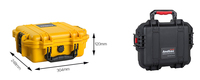 Valise de transport professionnelle portable pour équipement, en plastique étanche de qualité, personnalisable, pour fabricant