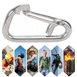 Mousqueton en acier inoxydable Eda M6M8M10M12M14M16M18M20M22, crochet d'escalade à usage général - Product Image 4