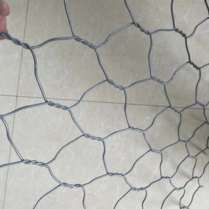 Grillage hexagonal fixe en gabion galvanisé à chaud pour la protection contre les inondations - Product Image 1