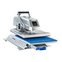 Machine de transfert de chaleur à tête secouée QK-1804, presse à chaud d'impression de T-shirt à haute pression
