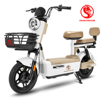 Vélo Électrique de Banlieue Longue Portée 500W 60V 30Ah Haute Capacité avec Moteur Arrière à Double Roue et Capteur Haute Vitesse