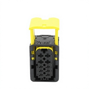 1-1564514-1 CQFH 16P <b>12V</b> Automotive Male Female Connector IP66 Rated Brass/Nylon Housing <b>Plug</b> Connectors - Product Image 2