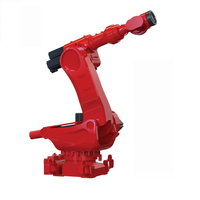 Robot Industrial Compacto de Alta Velocidad de 6 Ejes con PLC, Brazo Robótico Articulado con Capacidad de Carga de 500 kg para Tareas de Paletización y Carga