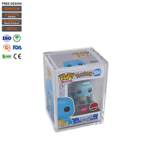 Estuche Protector para <span class=keywords><strong>Funko</strong></span> Pop de 4 Pulgadas, Película Protectora Libre de Ácido, con Cierre Automático en la Base - Product Image 1