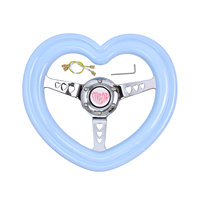 TIYPEOR Universal Heart Racing Volante Nuevo diseño cardioide ABS 320mm Tiffany Blue Dish JDM Volantes deportivos