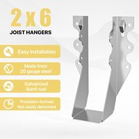 Conector de madera de metal Joist Hanger Conector de madera 2x4 Angles Joist Hanger para construcción de madera