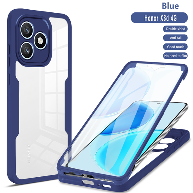 Lichicase Front and Back Double Sided Protector Phone Case for Honor 600 600 Pro Play 80 Shockproof Cover