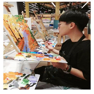 Factory Wholesale Simple <strong>Canvas</strong> Paintings Set 20*20cm White <strong>Blank</strong> Painting <strong>Canvas</strong> - Product Image 5