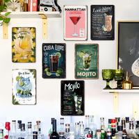 Letrero Metálico de Cerveza al por Mayor, Letrero Publicitario Vintage de Metal, Póster de Hojalata para Bar, Pub, Decoración de Pared para el Hogar, Letrero de Hojalata con Eslogan Divertido de Cerveza