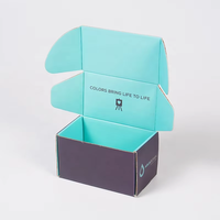 Boîtes en carton ondulé rigide écologiques découpées sur mesure avec insert en mousse pour cosmétiques, crèmes pour le visage, chaussures, casquettes de baseball