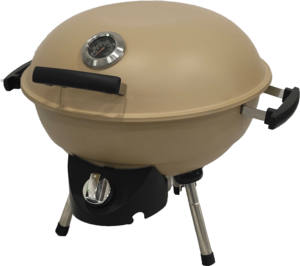 Parrilla de Gas Portátil Plegable de Metal para Exteriores con Aplicación Manual y Diseño Simple - Product Image 1