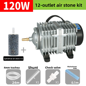 Süper Sessiz Çevre Dostu Akvaryum Balık Havuzu Hava Pompası Modern Stil Optimum Oksijen Dağılımı Oturma Odası 110-240V Özelleştirilebilir - Product Image 2