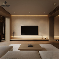 Mueble de TV de Madera para Ahorrar Espacio, Multifuncional, Hecho a Medida, de Madera Maciza para Oficina en Casa Pequeña