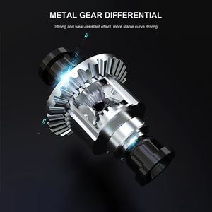 88RC UD1601 Coche de Carreras RC a Escala 1/16 con Motor Escobillado, Juguete de Derrape con Control Remoto de 4 Canales, 30km/h de Alta Velocidad, Coche de Carreras de Derrape de Pista Corta - Product Image 5