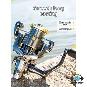Moulinet de pêche spinning <span class=keywords><strong>Stella</strong></span> Style entièrement métallique à bobine longue et inclinée, bobine peu profonde, pour la pêche aux leurres et la pêche ISO - Product Image 1