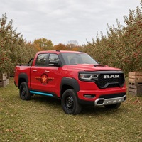 Mini camionnette électrique 4x4, moteur AC 4000W, 4 portes, 4 places, pneus 195/70R14, caméra de recul, couleur personnalisée, vente en gros