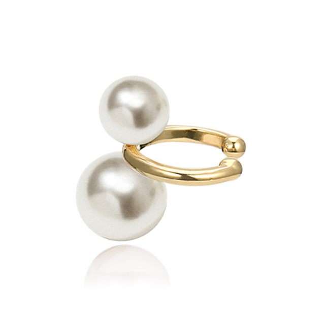 Daily Wear Vintage Cuff Earrings Pearl Ear Clip for Women's Fashion & Temperament-Party Gift