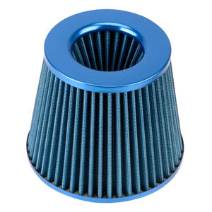 Filtre à <span class=keywords><strong>Air</strong></span> Sport Cône en Maille Bleu Puissant 76 <span class=keywords><strong>MM</strong></span> 3 Pouces Kit d'<span class=keywords><strong>Admission</strong></span> d'<span class=keywords><strong>Air</strong></span> Froid à Débit Élevé Accessoires Automobile - Product Image 2
