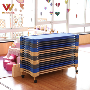 Montessori asilo nido impilabile <span class=keywords><strong>per</strong></span> <span class=keywords><strong>bambini</strong></span> asilo nido asilo nido bambino in età prescolare riposo Nap <span class=keywords><strong>letto</strong></span> singolo - Product Image 1