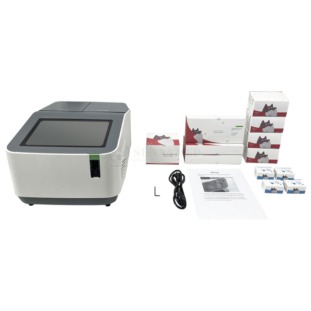 SY-W7000 Portable Laboratory Equipment Veterinary PCR Machine Real Time PCR Machine PCR DNA Test Machine
